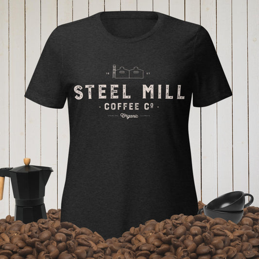Black-Women’s relaxed tri-blend t-shirt